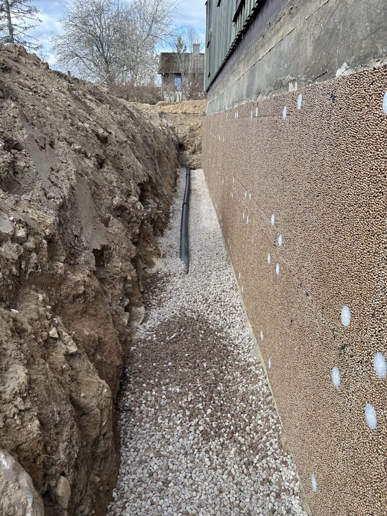 dränering nässjö jönköping höglandet aneby huskvarna isodrän mackadam