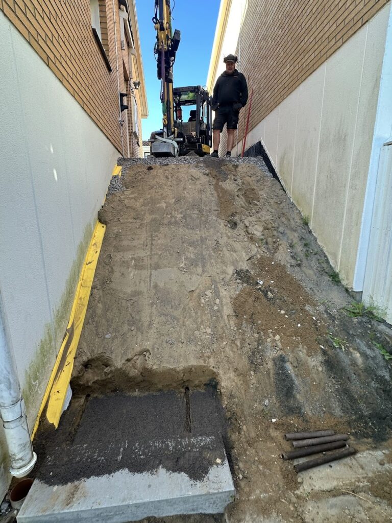 jönköping huskvarna aneby lekeryd trapp dränering betongtrapp