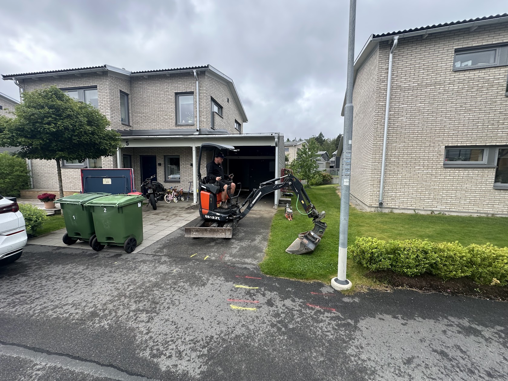 mini grävare samset utbyggnad jönköping huskvarna aneby nässjö